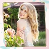 Children's bride makeup, eye makeup patches, pearl face makeup, bright diamonds, tear diamonds, face stage makeup patches, diamonds, laser water drop round diamonds Application Scenario